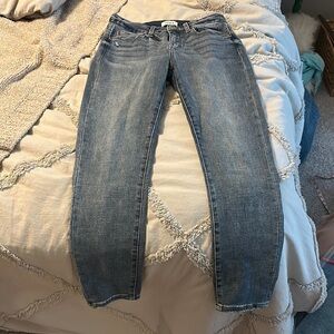 Pistola Blue Straight Leg Jeans with Subtle Fading